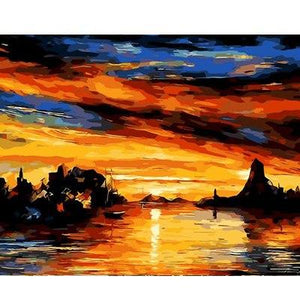 Sunset View of the Sky